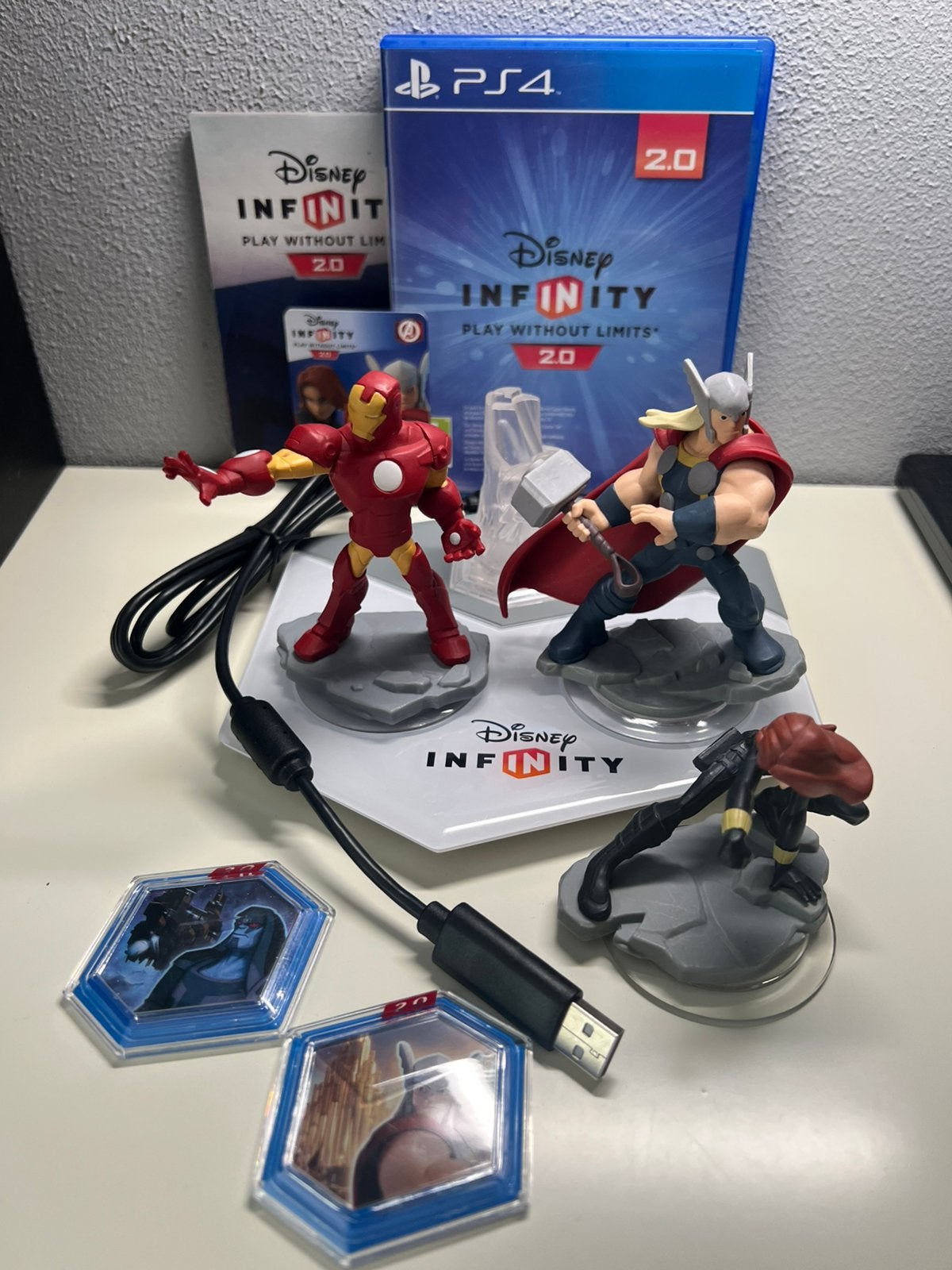 PS4 Disney Infinity 2.0 Starter Pack mét kaart, Ophalen of Verzenden, Zo goed als nieuw, Eén computer, Role Playing Game (Rpg)