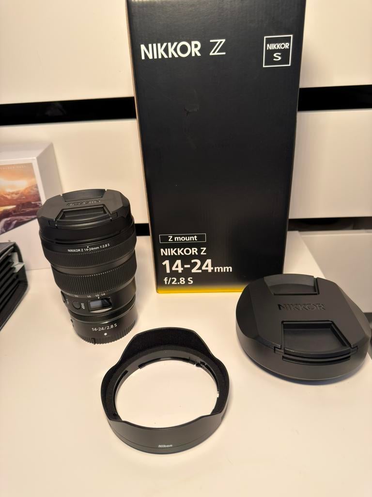 Nikon Z 14-24mm f/2.8 S + Kase 112mm ND Filter Kit, Ophalen of Verzenden, Zo goed als nieuw, Groothoeklens, Zoom