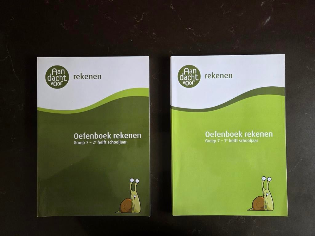 Oefenboek rekenen groep 7 1e & 2e helft schooljaar, Boeken, Ophalen, Zo goed als nieuw, Overige niveaus
