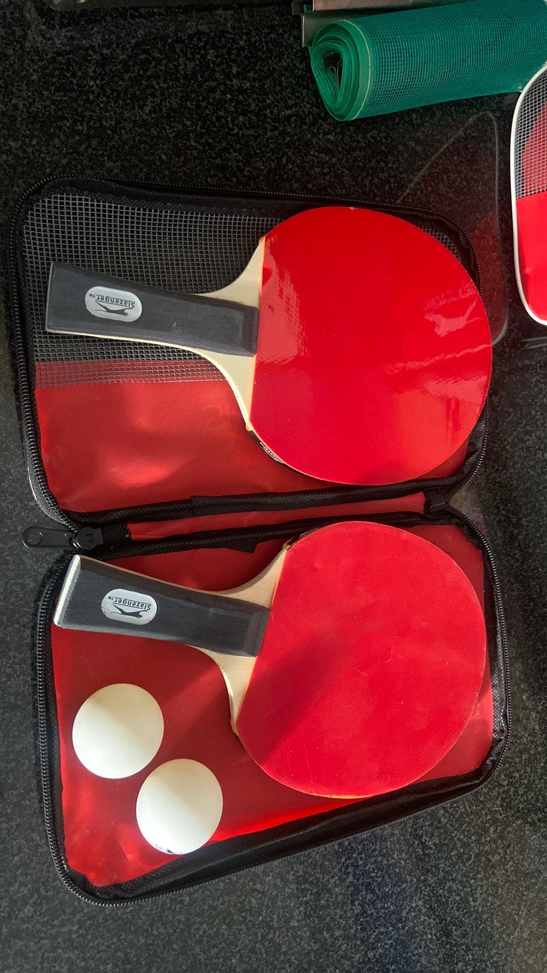 Tafel Ping pong set voor aan iedere tafel te maken, Sport en Fitness, Ophalen of Verzenden, Zo goed als nieuw