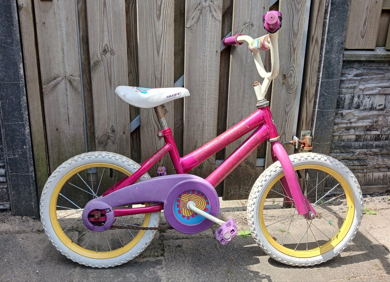 Kinderfiets 16 inch, Ophalen, Gebruikt, Terugtraprem, 16 tot 20 inch