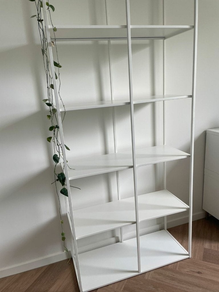 Vakkenkast Zoë metaal, Karwei, stelling, licht gewicht., Ophalen, Met plank(en), Vakkenkast Zoë metaal, Karwei, stelling,, 50 tot 100 cm