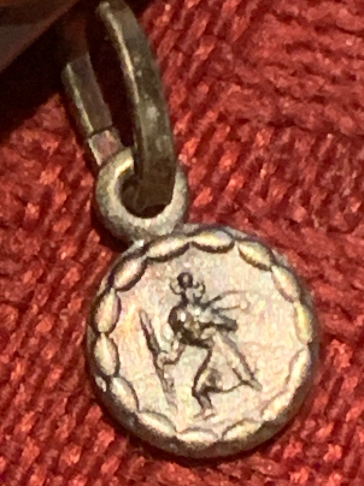 Christoffel medaille voor horloge of portemonnee, Ophalen of Verzenden