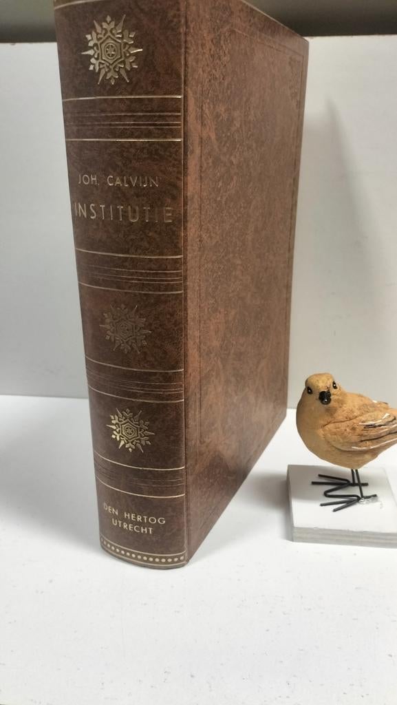 Calvijn, Joh. ;  Institutie (vertaling Landwehr), Ophalen of Verzenden, Gelezen, Christendom | Protestants