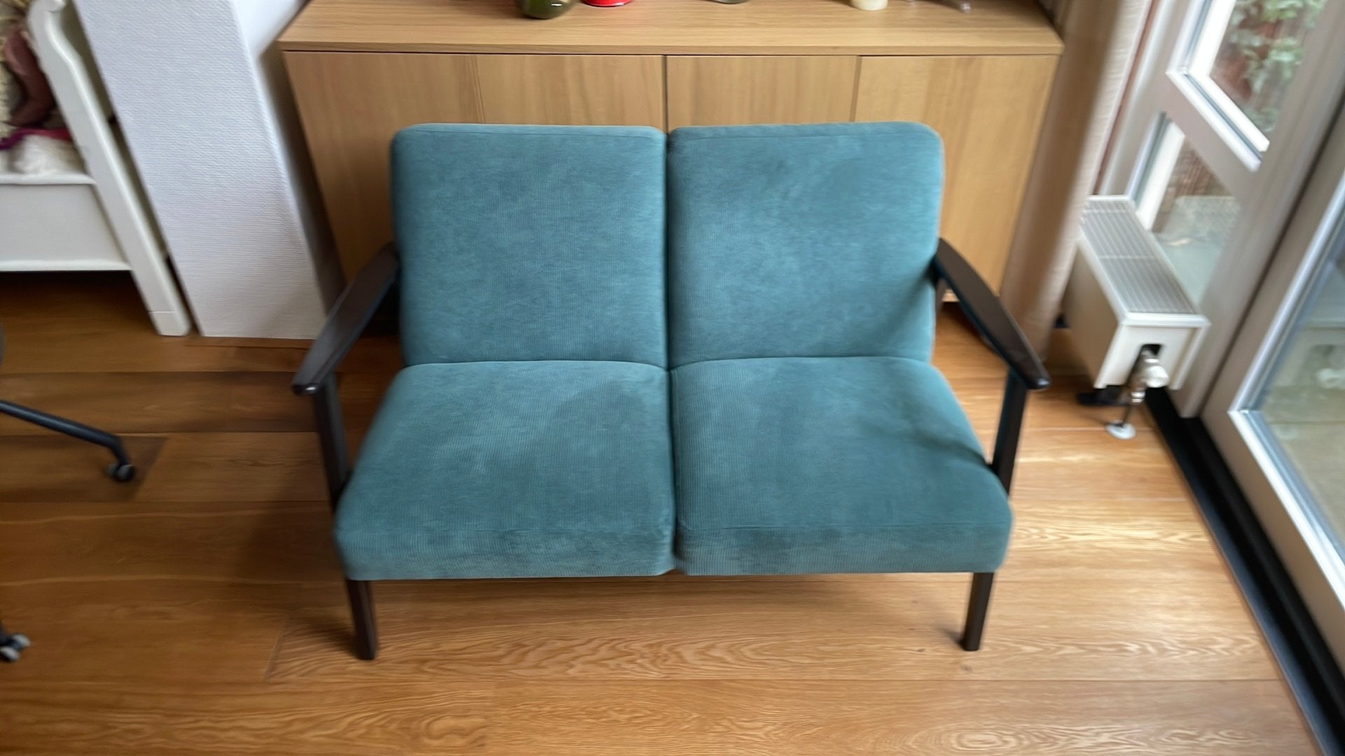 Ikea 2-zits bank, Ophalen, 150 tot 200 cm, Tweepersoons, 75 tot 100 cm