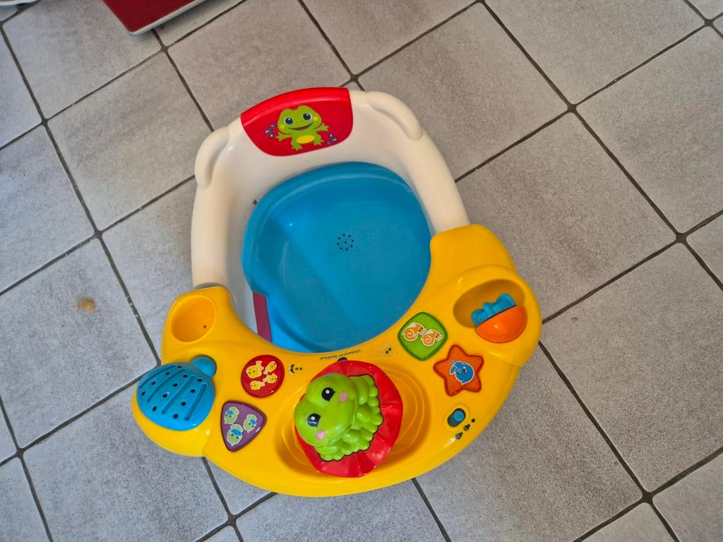 VTech Waterspeel Badstoel met Geluid en Licht, Ophalen of Verzenden, Gebruikt, Overige typen, Met geluid