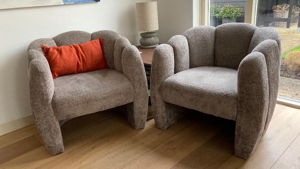 Fauteuil, Huis en Inrichting, Fauteuils, Ophalen, Minder dan 75 cm, Zo goed als nieuw, Stof