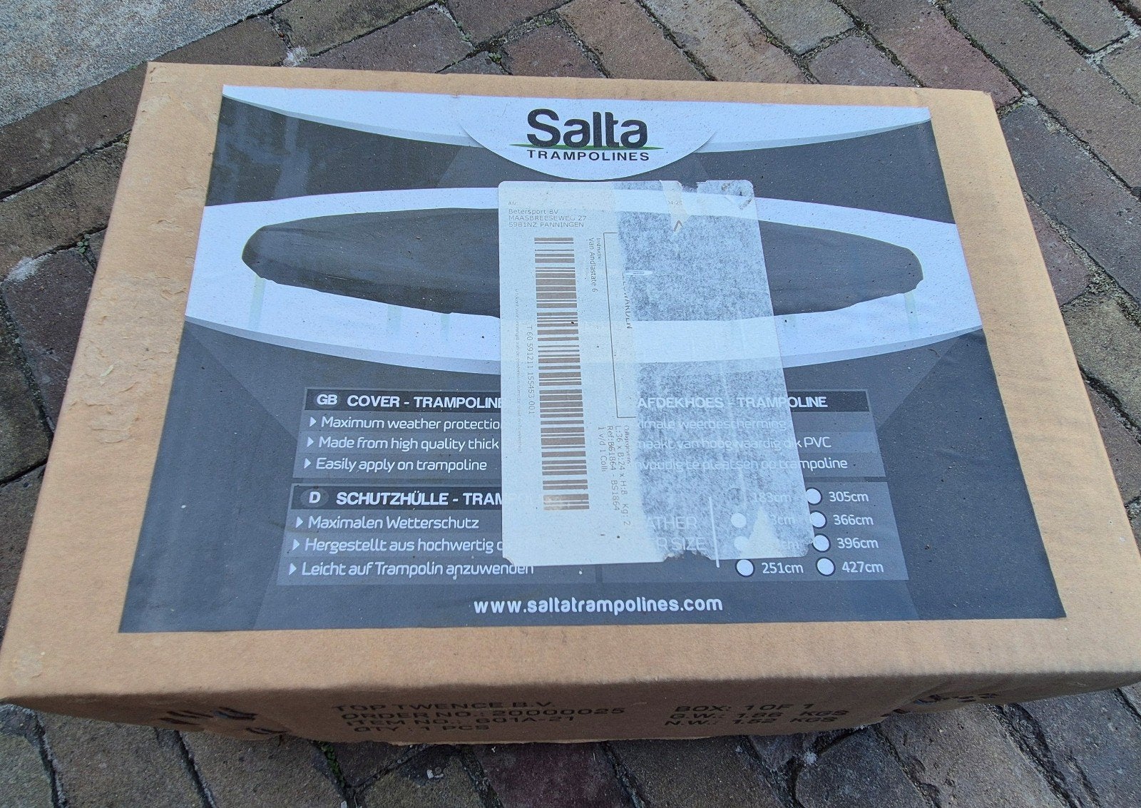 Salta Trampoline Afdekhoes 183 cm, Ophalen of Verzenden, Nieuw