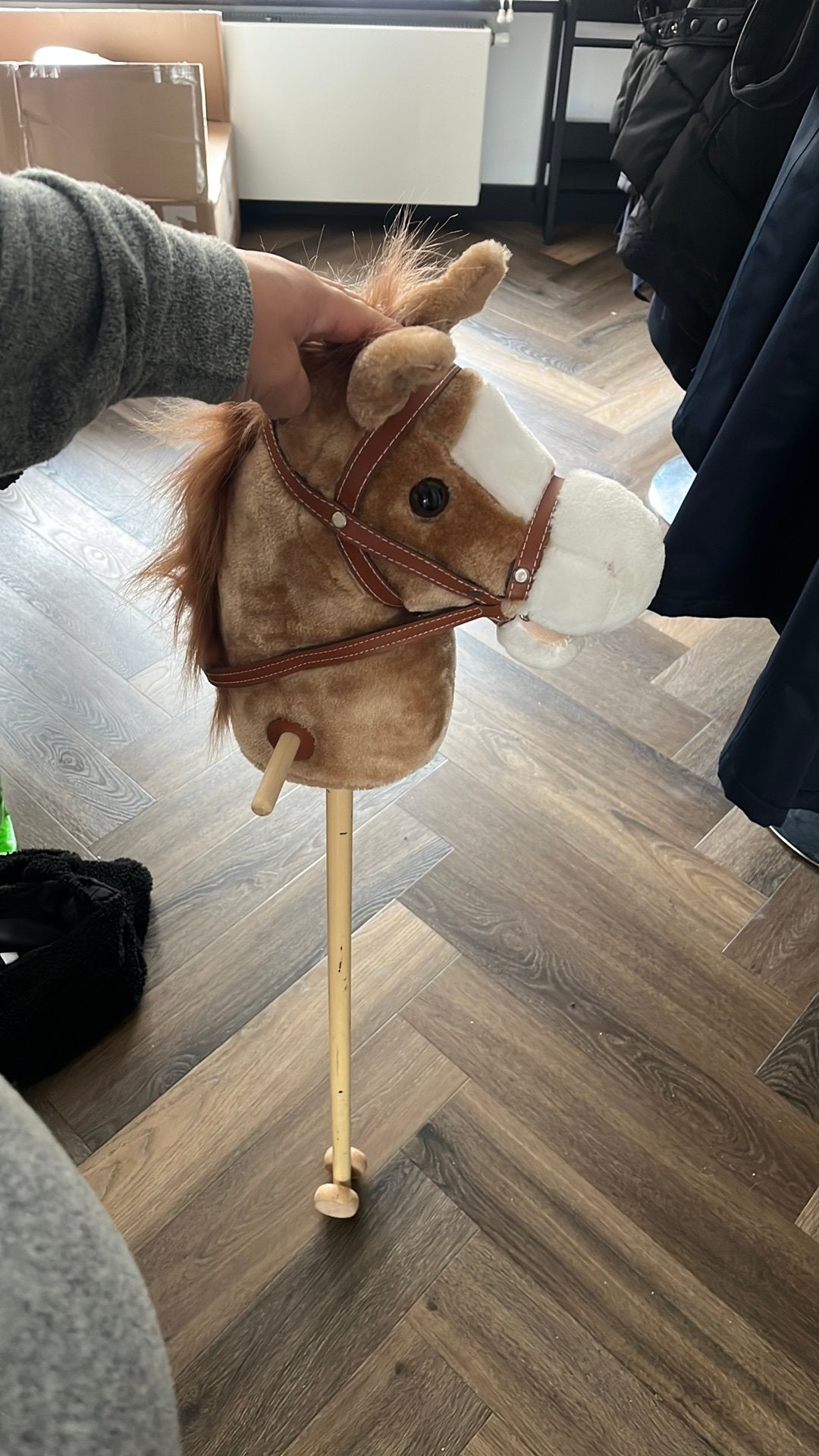 Hobbelpaard met geluid, Ophalen, Gebruikt