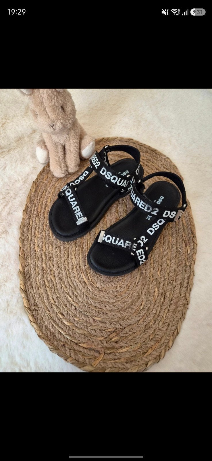 Dsquared2 sandalen maat 32, Kinderen en Baby's, Kinderkleding | Schoenen en Sokken, Ophalen, Gebruikt, Jongen of Meisje, Dsquared2