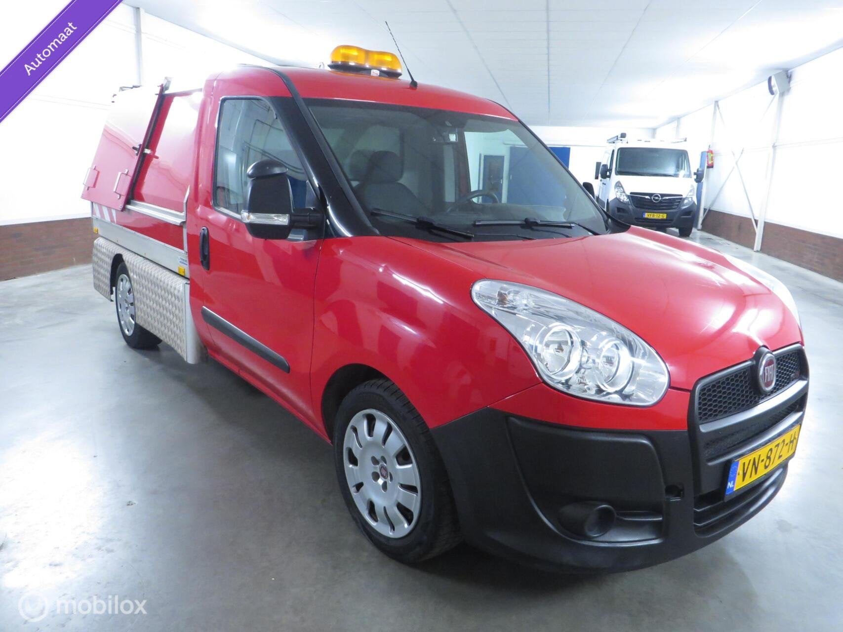 Fiat Doblo Cargo 1.3 MultiJet Maxi Kipper 2015, Auto's, Bestelauto's, Automaat, Euro 5, Gebruikt, 4 cilinders