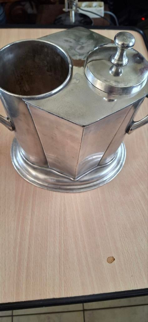 Art  deco wijnkoeler verzilverd  100 euro, Ophalen of Verzenden