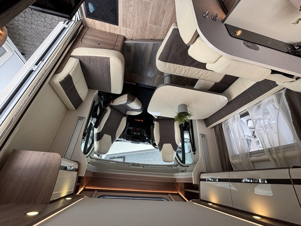 Dethleffs Trend T 7057 EB Enkele bedden Hefbed Bearlock Hor, Ringverwarming, Fiat, Bedrijf, Dethleffs