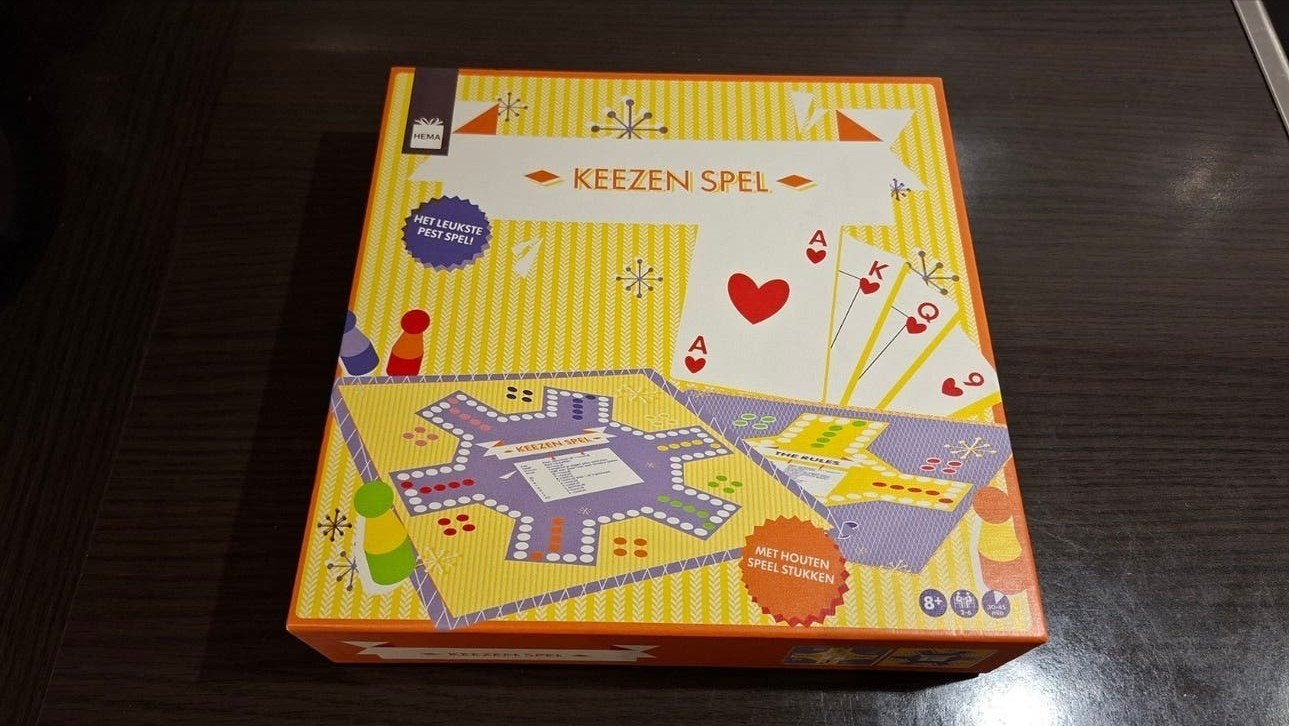 Keezenspel HEMA - Zo goed als nieuw, Hobby en Vrije tijd, Ophalen of Verzenden, Zo goed als nieuw