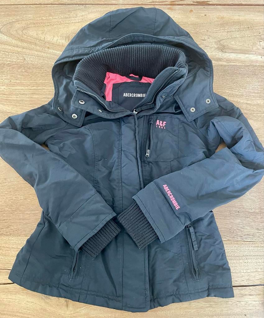 Abercrombie All-Season Weather Warrior jas - Maat S, Ophalen of Verzenden, Zo goed als nieuw, Maat 36 (S), Blauw