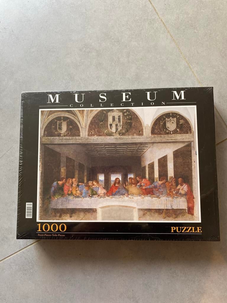 Museum Collection: Het Laatste Avondmaal Legpuzzel 1000, Ophalen of Verzenden, 500 t/m 1500 stukjes, Nieuw, Legpuzzel