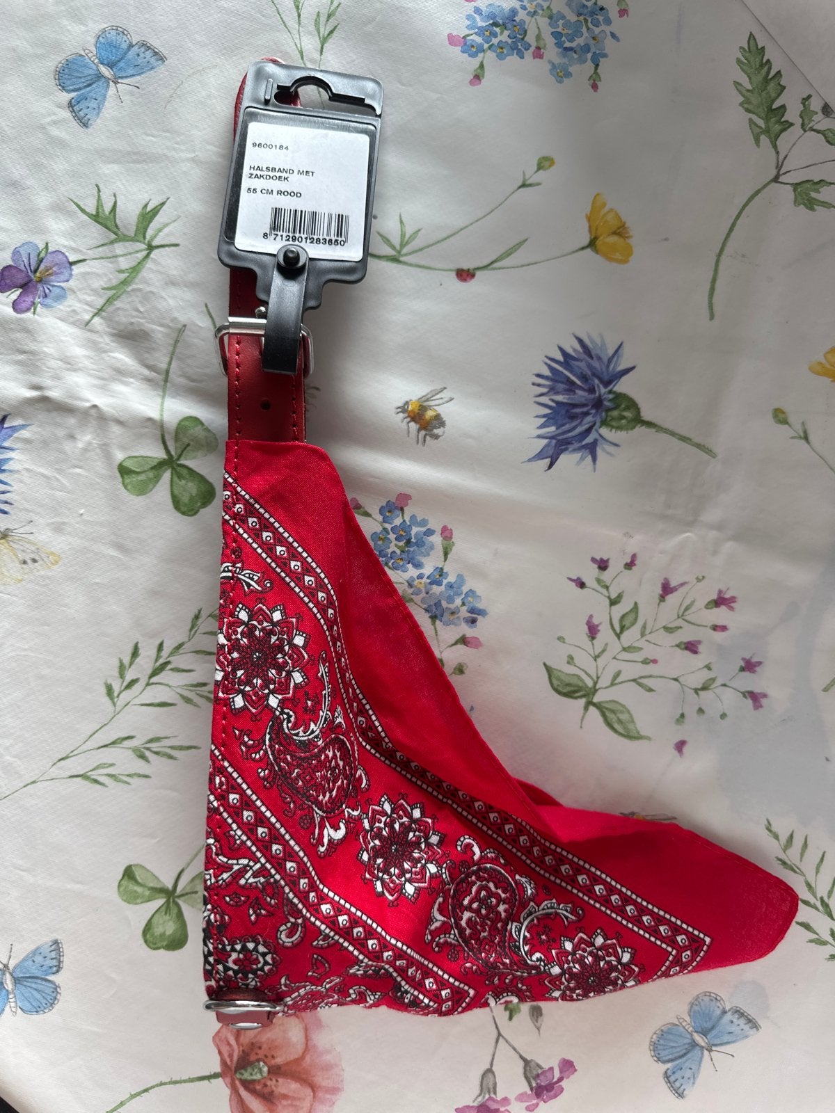 Halsband met zakdoek 55 cm, Ophalen of Verzenden, Nieuw