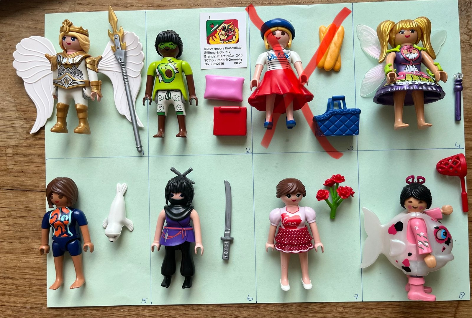 Playmobil 70733, Figures serie 21., Losse onderdelen, Ophalen of Verzenden, Zo goed als nieuw, Figuren