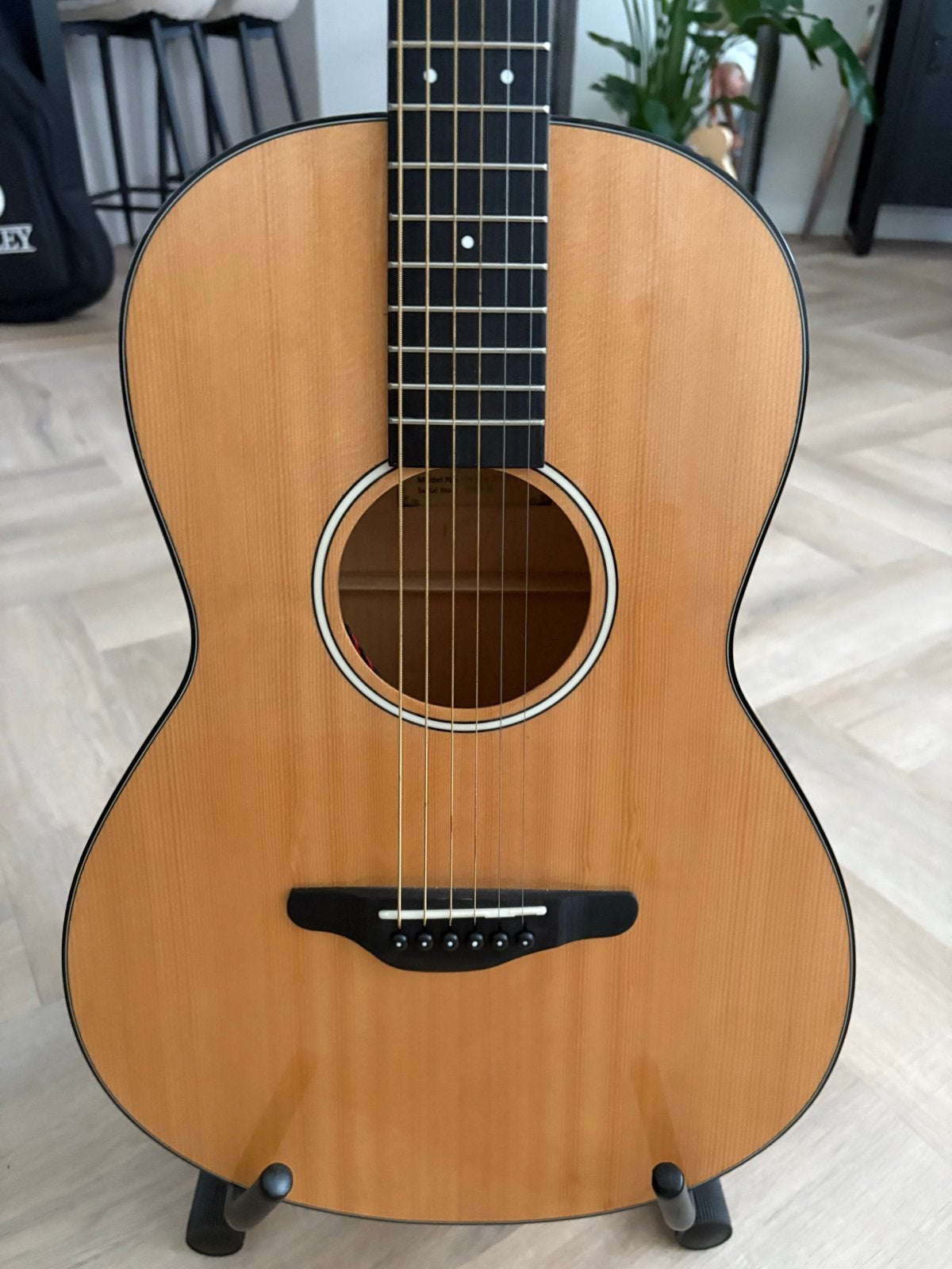 Fazley akoestische gitaar met hoes, Ophalen, Zo goed als nieuw, Western- of Steelstringgitaar, Met koffer