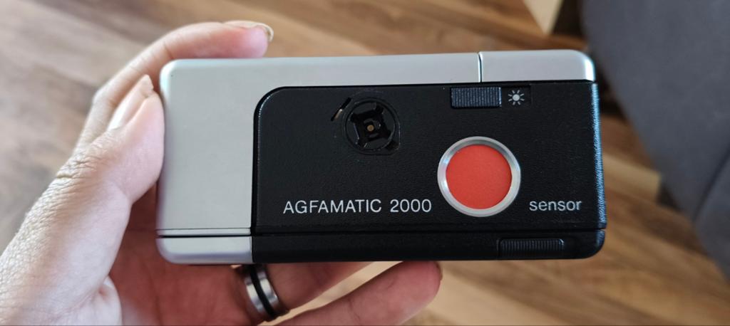 Vintage Agfamatic 2000 Pocket Camera - Compact Analoog, Ophalen of Verzenden, Gebruikt, Compact, Overige Merken