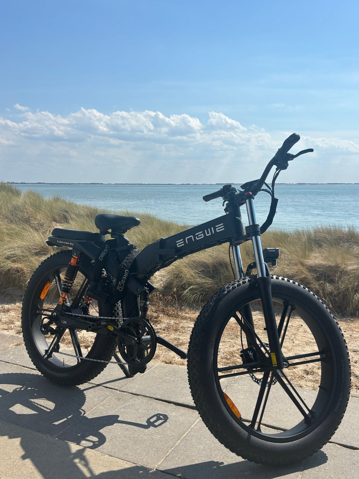 Engwe x26 dubbele accu elektrische fiets, Ophalen of Verzenden, Zo goed als nieuw, Overige merken