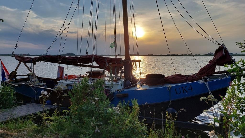 Zeeschouw, bouwjaar 1976., Watersport en Boten, Ophalen, Gebruikt, Staal, Diesel