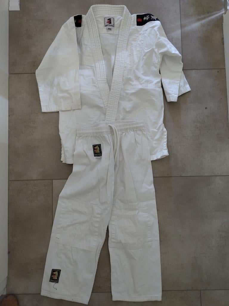 Matsuru Vechtsportpak Maat 140, Sport en Fitness, Gebruikt, Judo, Vechtsportpak, Ophalen of Verzenden
