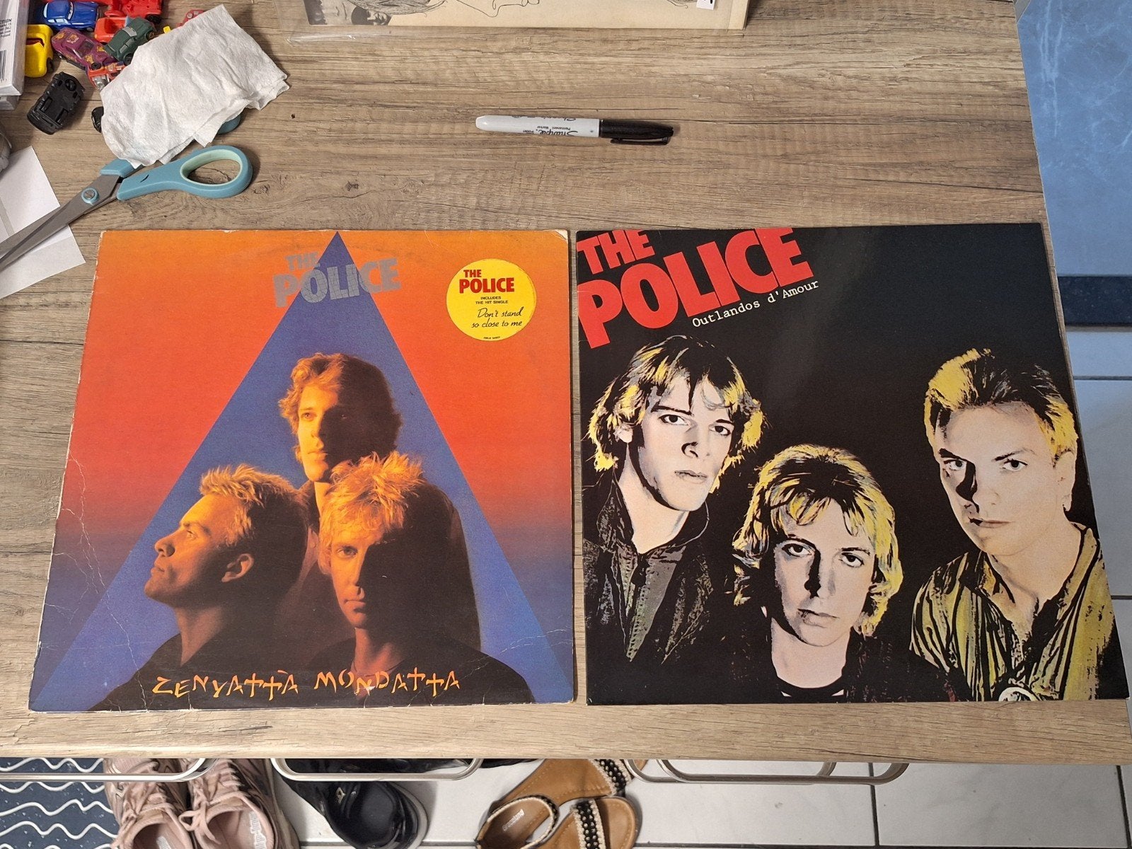 Vinyl lps The Police - Outlandos d'Amour Zenyatta Mondatta, LP, Rock, Gebruikt, Originele persing