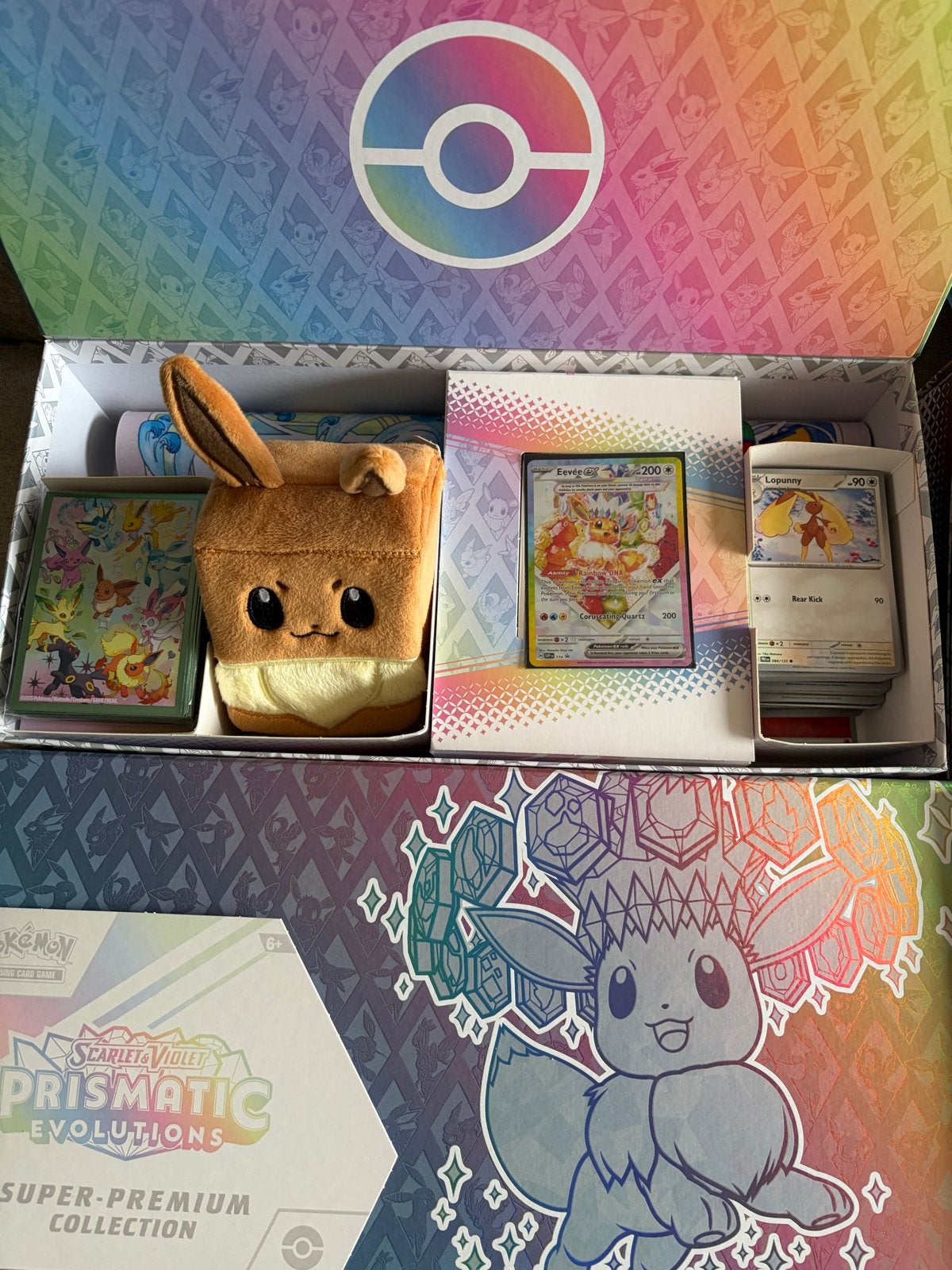 Prismatic Evolutions SPC met Eevee promo, Ophalen of Verzenden, Nieuw, Overige typen