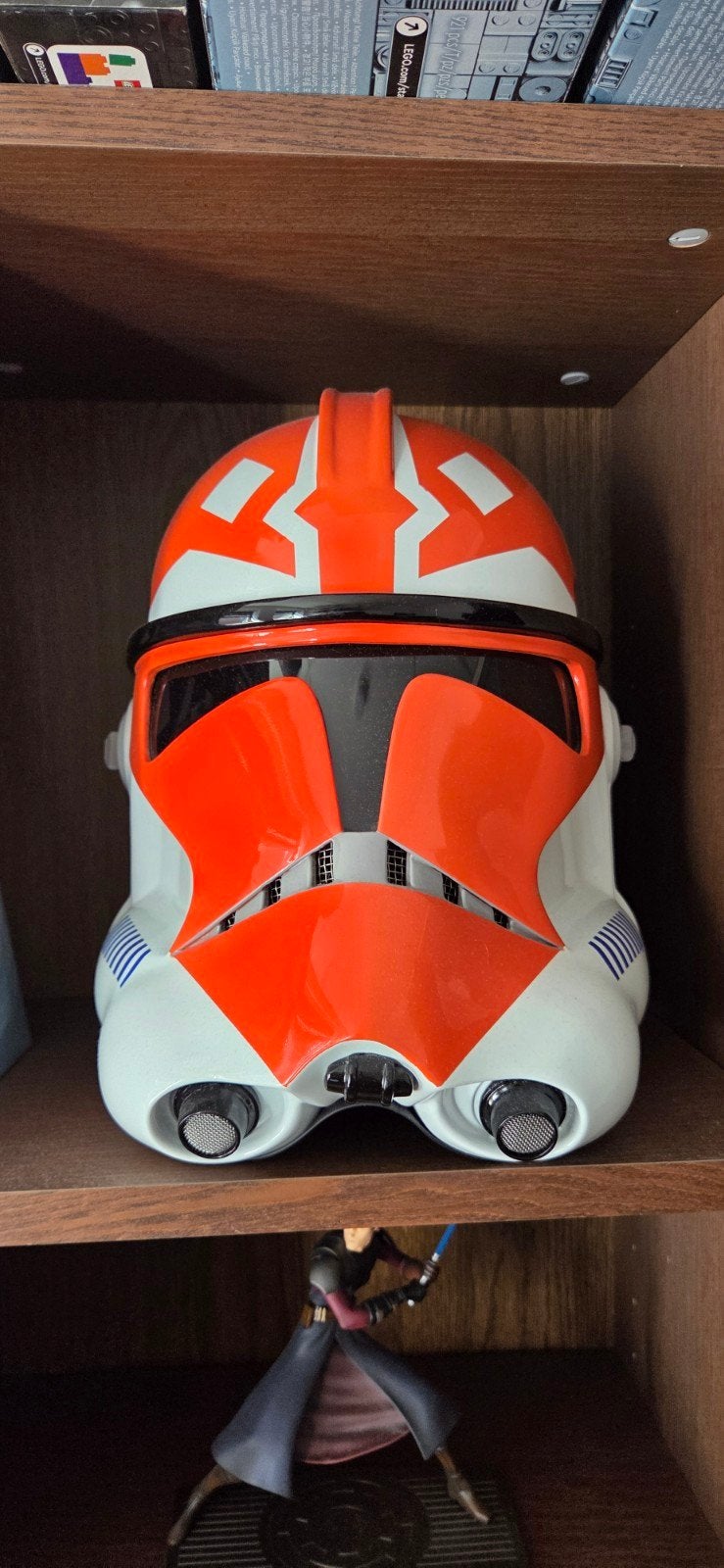 Star Wars Clone Trooper Helm (Ahsoka Tano), Ophalen of Verzenden, Zo goed als nieuw