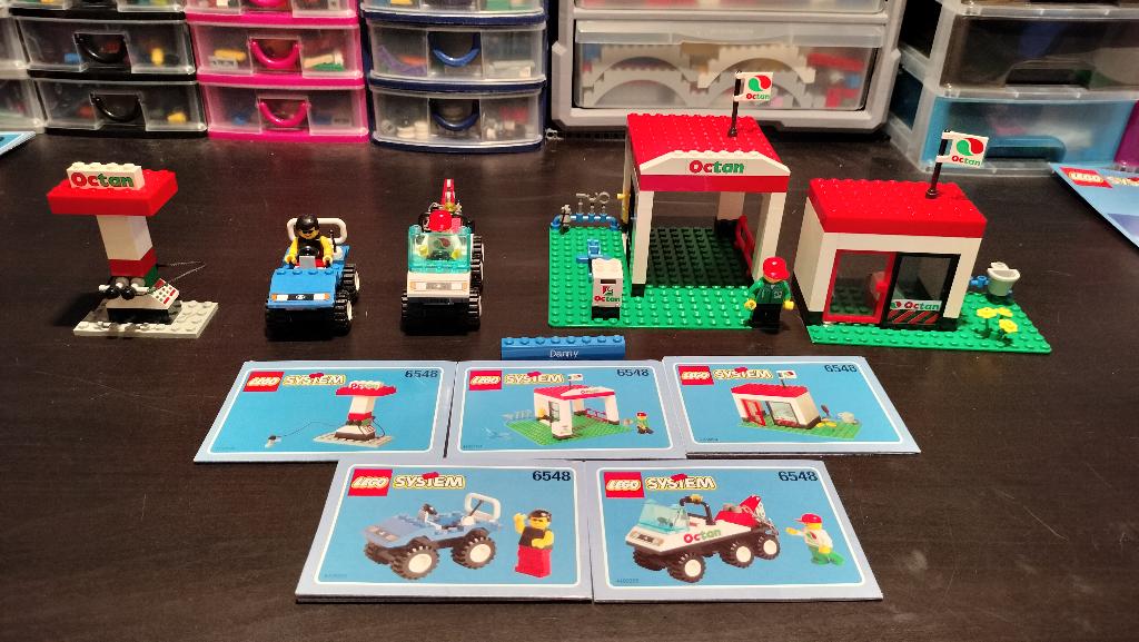 Lego 6548 Octan Gas Station, Gebruikt, Overige thema's, Lego, Ophalen of Verzenden
