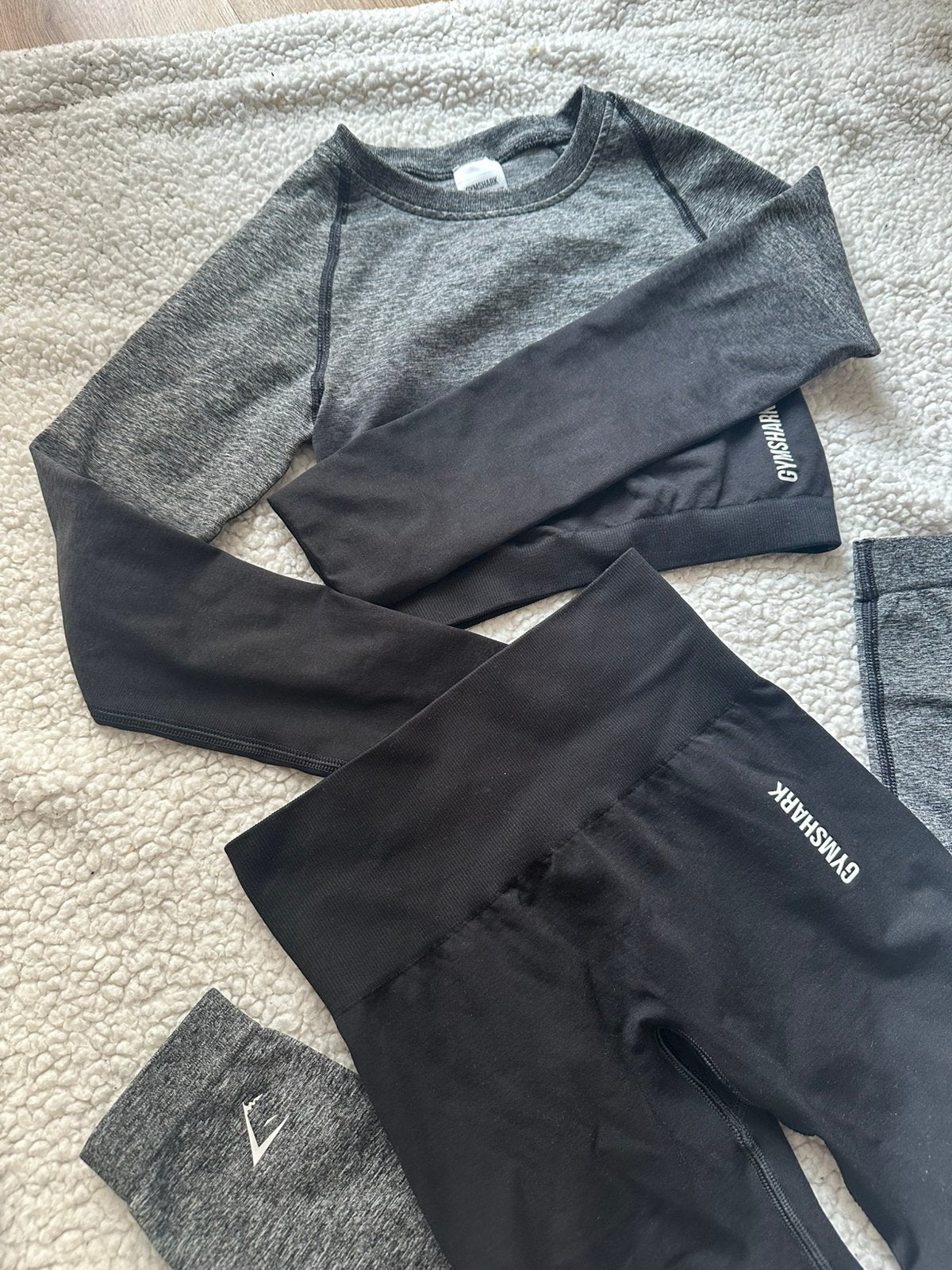 Zwarte Gymshark setje, Kleding | Dames, Sportkleding, Zwart, Nieuw, Ophalen of Verzenden, Fitness of Aerobics