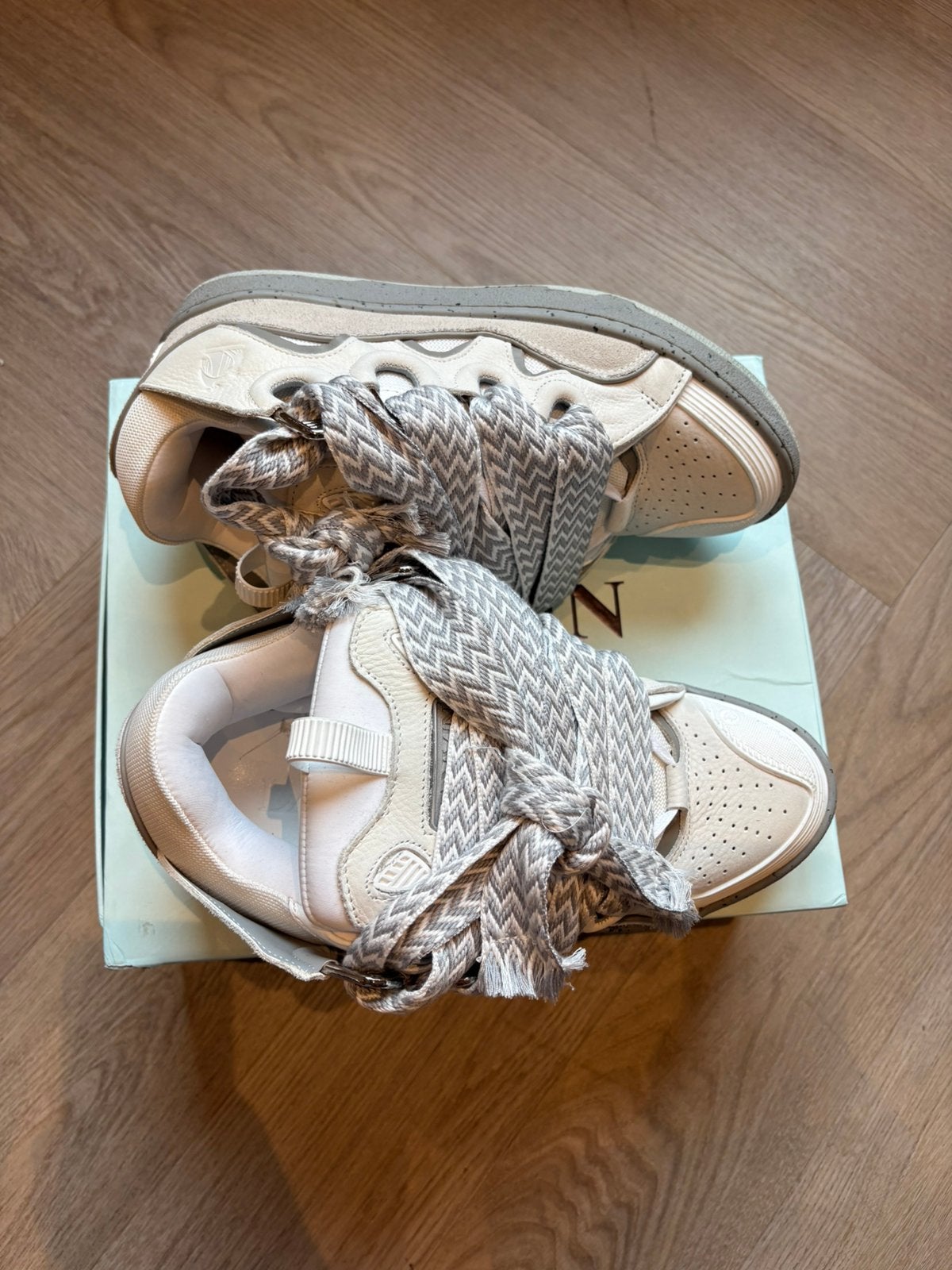 Lanvin Curb, Wit, Nieuw, Ophalen of Verzenden, Sneakers of Gympen