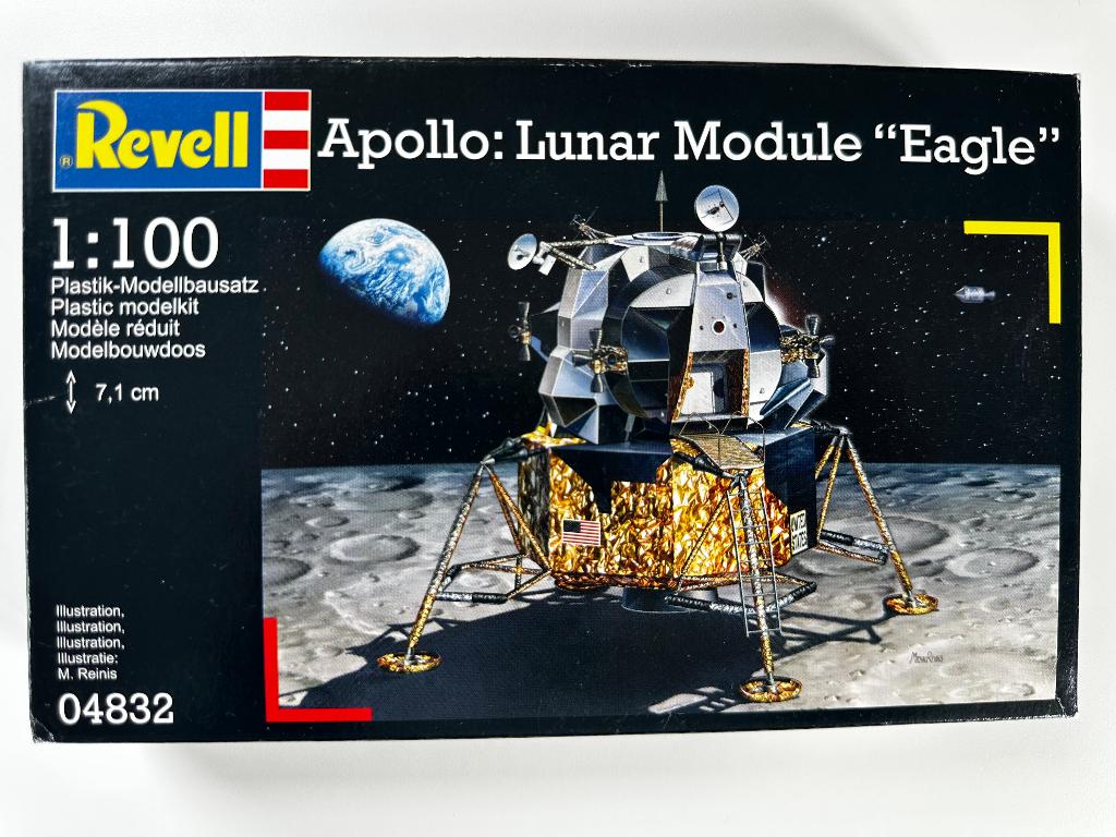 Revell Apollo: Lunar Module "Eagle" modelbouw maanlander, Ophalen of Verzenden, Nieuw, 1:50 tot 1:144