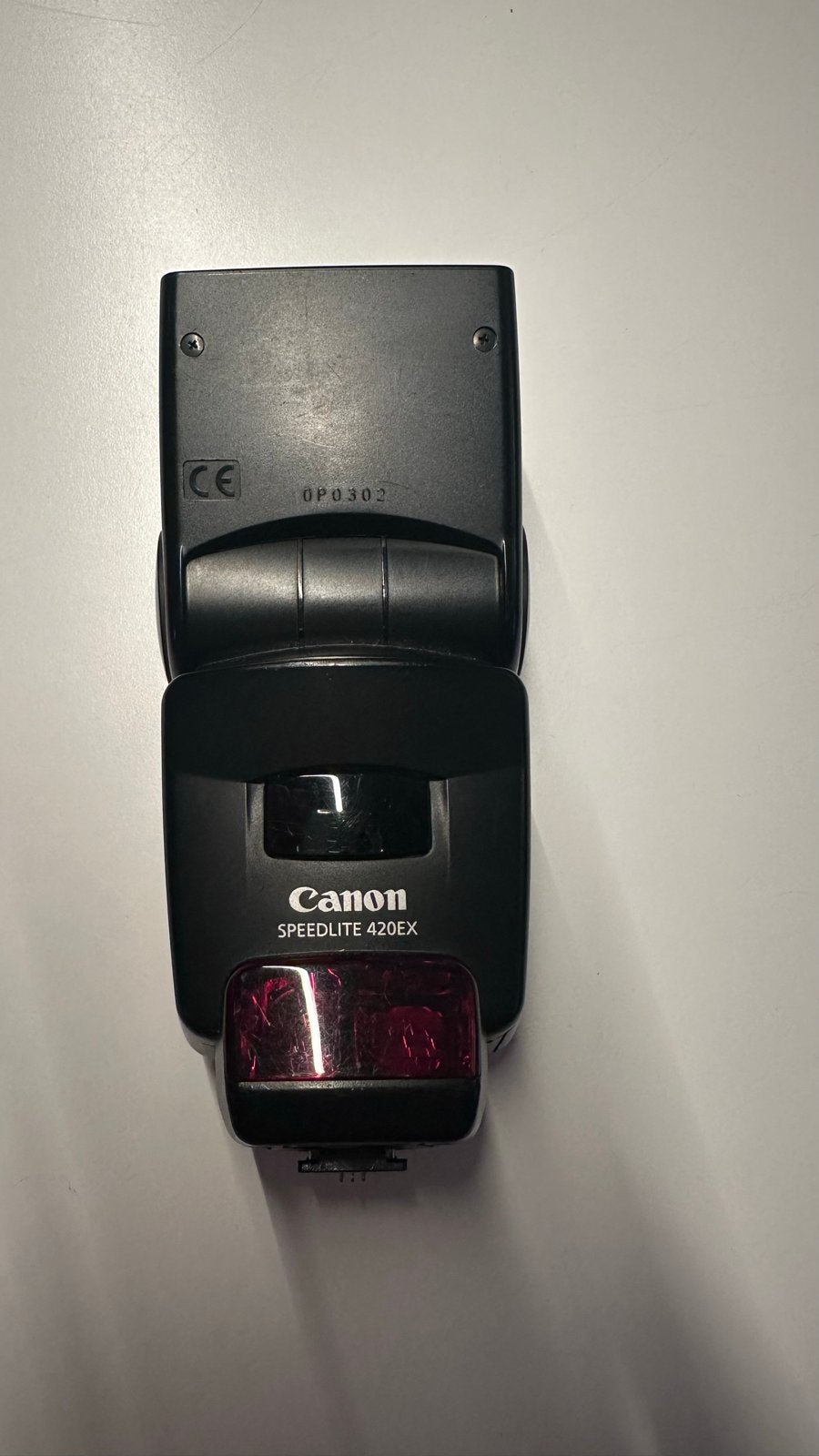 Canon Speedlite 420EX Flitser - Goed Werkend, Gebruikt, Kantelbaar, Canon, Externe flitser