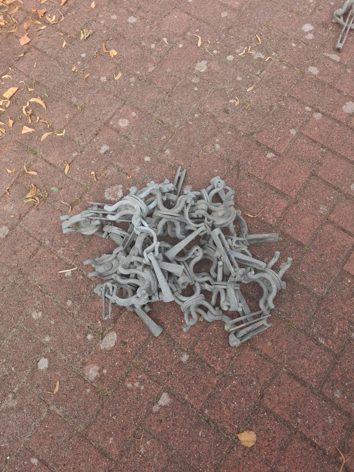 steigerklemmen te koop, Ophalen, Zo goed als nieuw, Overige typen, Minder dan 2 meter