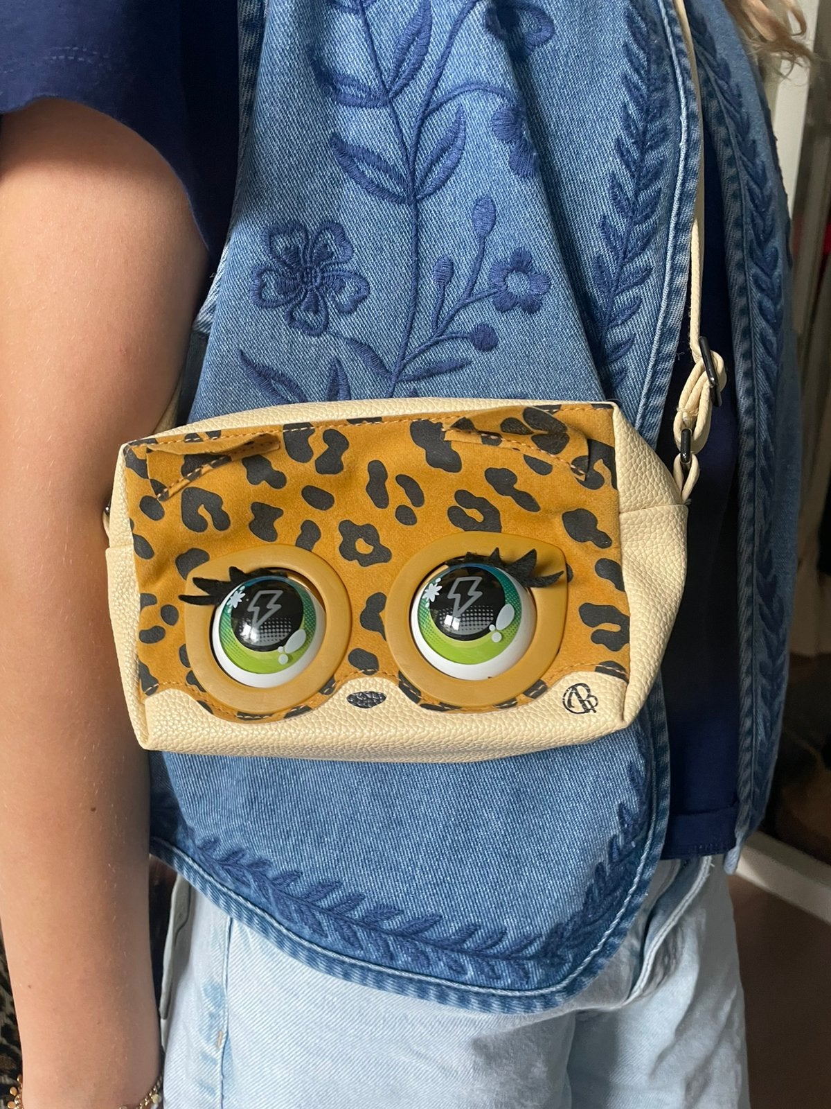 Purse pet | Pratend en knipperend speelgoedtasje, Ophalen of Verzenden, Zo goed als nieuw, Handtas