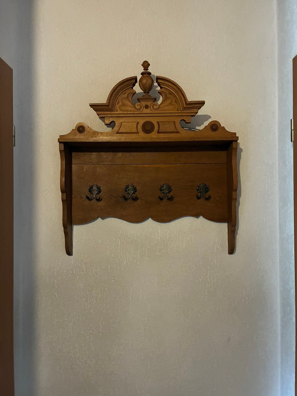 Mooie houten kapstok, Zo goed als nieuw, Minder dan 100 cm, Hout, Ophalen
