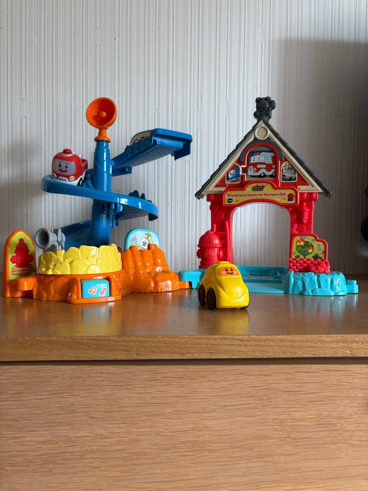 VTech Toet Toet Cory Carson Brandweerkazerne Bumperdijk, Ophalen of Verzenden, Gebruikt, Jongen of Meisje