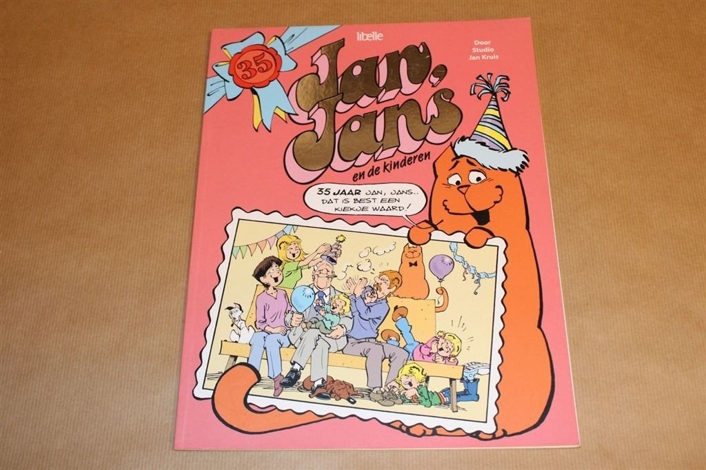 Jan Jans en de kinderen - 35 - Jubileumnummer, Eén stripboek, Ophalen of Verzenden, Zo goed als nieuw