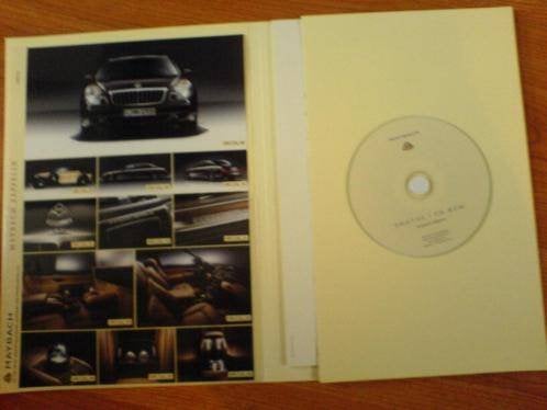 Maybach auto folder/brochure, persmap of cdrom '02 - '10, Ophalen of Verzenden, Overige merken