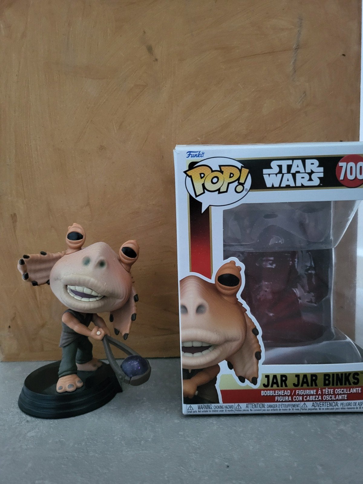 Funko Pop! Star Wars Jar Jar Binks #700, Ophalen of Verzenden, Zo goed als nieuw, Actiefiguurtje