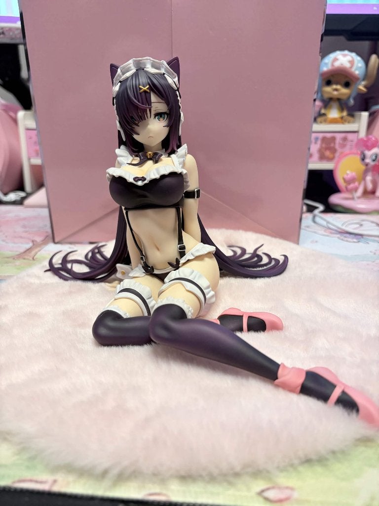Original - Anime figure - Cat Maid, Ophalen of Verzenden, Zo goed als nieuw