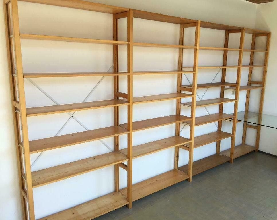 Lundia boekenkast ladekast ladenblok stelling hout vintage, Gebruikt, 5 laden of meer, Lundia, Info@lundia.nl