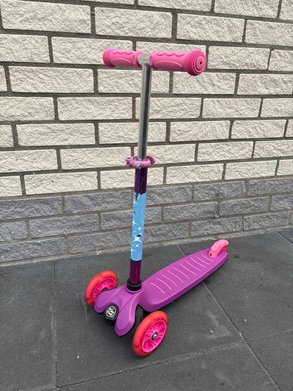 Roze kinderstep met 3 wielen - Playtive, Ophalen, Gebruikt, Gewone step