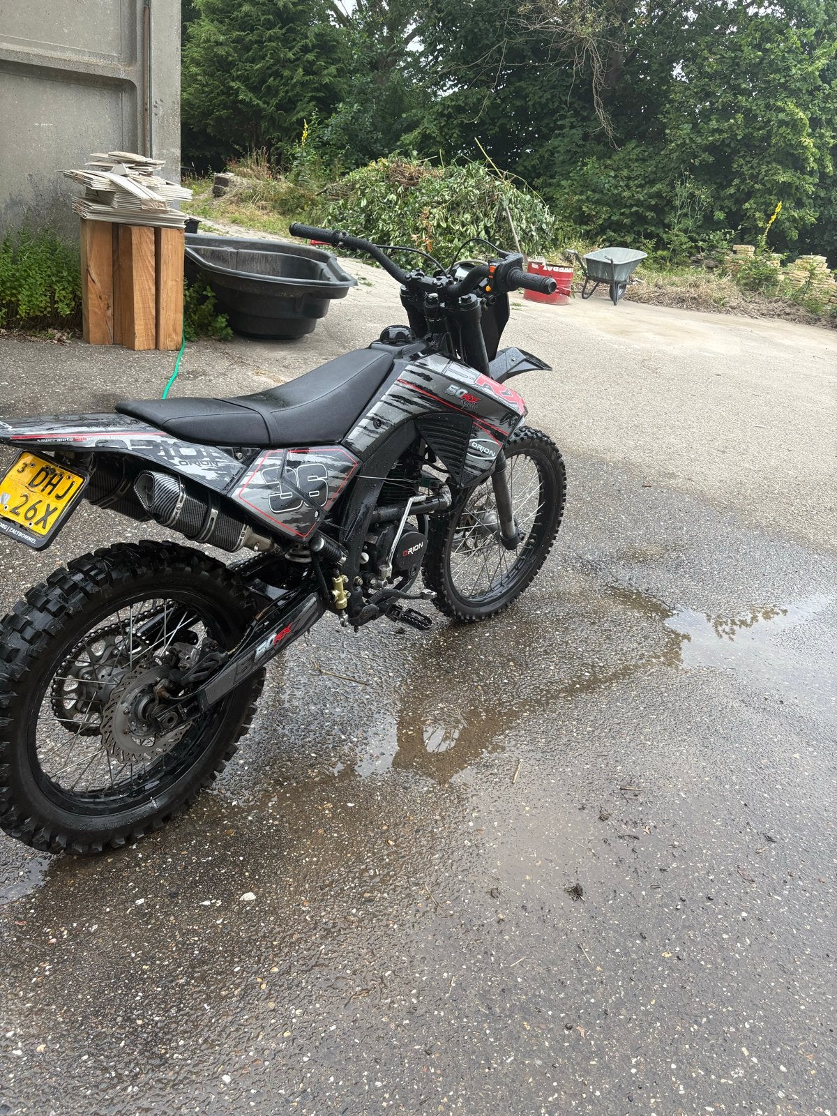 Orion RX 50 met 125cc blok - Start met één kick!, Ophalen, Gebruikt