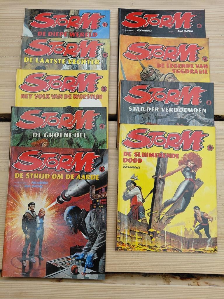 Storm stripboeken - deel 1 t/m 9, Boeken, Stripboeken, Ophalen of Verzenden