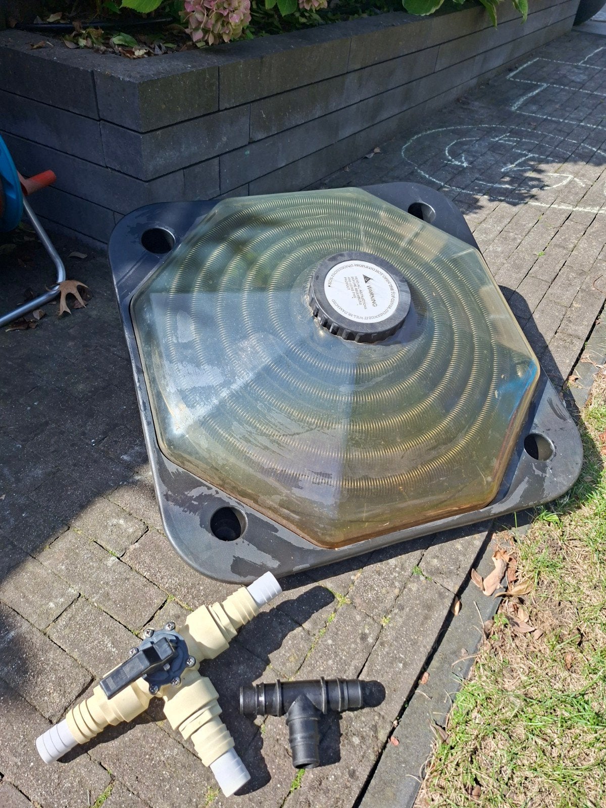 Zwembad Verwarmer - Solar Heater, Tuin en Terras, Ophalen, Gebruikt, Verwarming