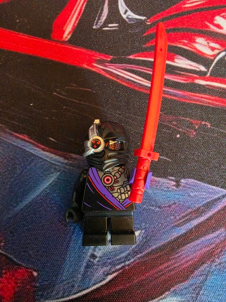 LEGO Ninjago Minifiguur - Nindroid Warrior (Legacy) njo577, Gebruikt, Verzenden, Lego, Minifiguur
