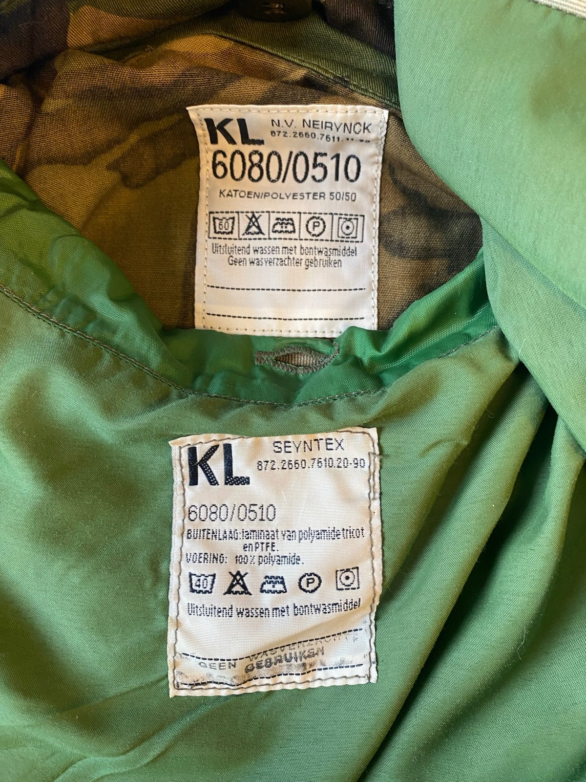 Militaire jas camouflage met uitneembare binnenvoering, Ophalen of Verzenden, Landmacht, Nederland, Kleding of Schoenen